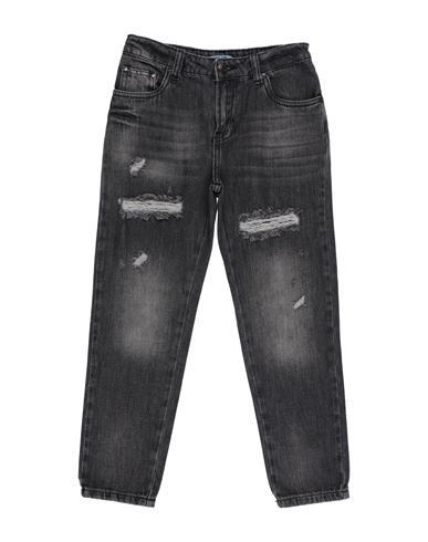 Shop Liu •jo Man Toddler Boy Jeans Black Size 6 Cotton