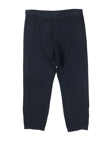 Shop Il Gufo Toddler Boy Pants Navy Blue Size 6 Linen