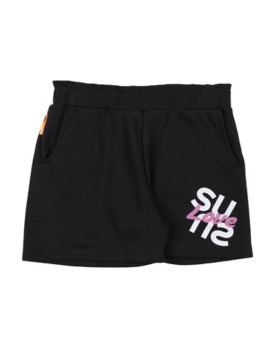 Shop Suns Toddler Girl Shorts & Bermuda Shorts Black Size 6 Cotton, Polyester
