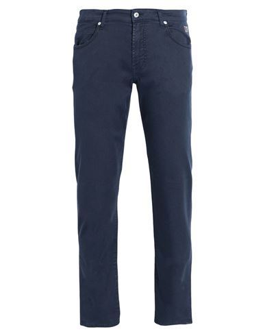 Roy Rogers Roÿ Roger's Man Pants Midnight Blue Size 31 Cotton, Lyocell, Elastane In Blue