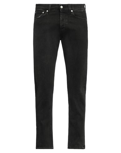 Shop Grifoni Man Jeans Black Size 32 Cotton, Elastane