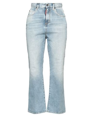 Dsquared2 Woman Jeans Blue Size 16 Cotton, Elastane