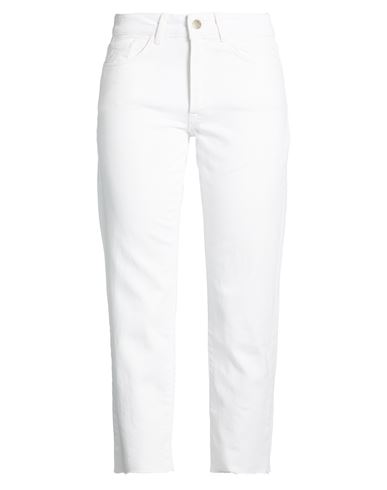 Hinnominate Woman Jeans White Size Xs Cotton In White