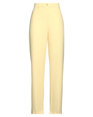Patrizia Pepe Woman Pants Yellow Size 8 Polyester, Elastane