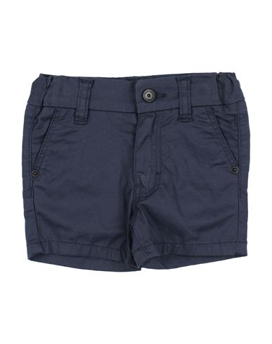 Shop Hugo Boss Boss Newborn Boy Shorts & Bermuda Shorts Midnight Blue Size 3 Cotton, Elastane