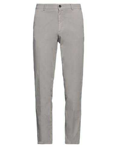 Trussardi Man Pants Light Grey Size 44 Cotton, Elastane