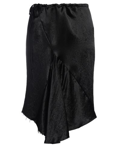 Ann Demeulemeester Woman Mini Skirt Black Size 10 Acetate