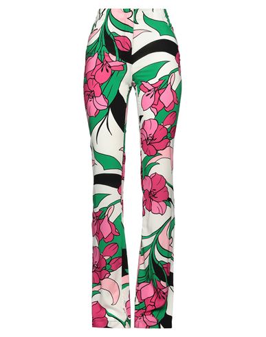 Pinko Woman Pants White Size 6 Viscose, Elastane