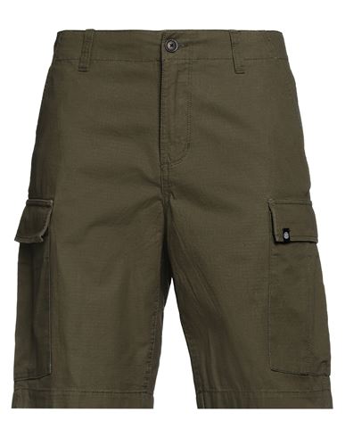 Element Man Shorts & Bermuda Shorts Military Green Size 32 Cotton