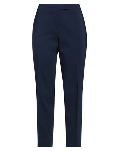 Clips More Woman Pants Navy Size 10 Cotton, Polyester, Elastane In Navy Blue