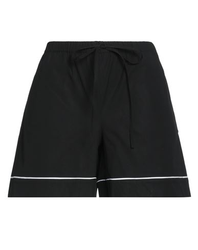 Del Core Woman Shorts & Bermuda Shorts Black Size 6 Cotton, Elastane