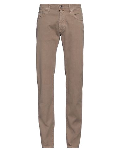 Jacob Cohёn Man Pants Beige Size 35 Cotton, Elastane