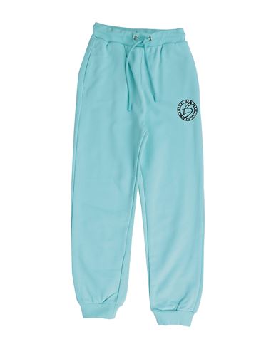 Miss Blumarine Toddler Girl Pants Turquoise Size 6 Cotton In Blue