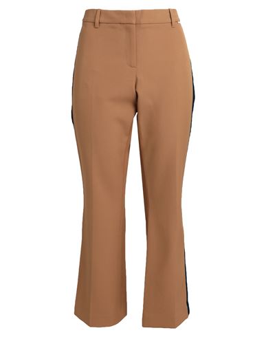Shop Liu •jo Woman Pants Camel Size 8 Polyester, Elastane In Beige