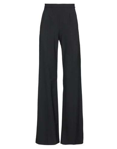 Pinko Woman Pants Black Size 0 Polyester, Wool, Elastane In Black