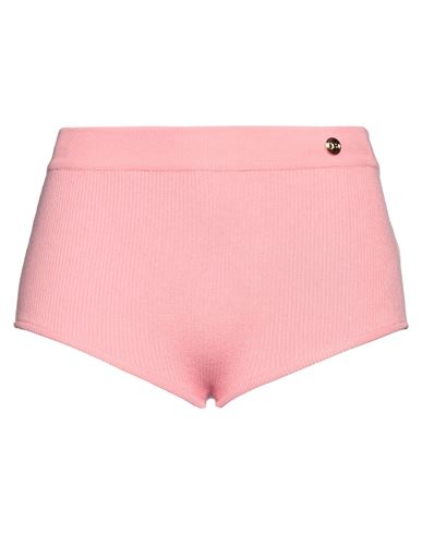Balmain Woman Shorts & Bermuda Shorts Pink Size 10 Cashmere, Silk, Polyamide, Elastane