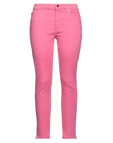 Hugo Woman Jeans Pink Size 32w-32l Cotton, Elastomultiester, Elastane