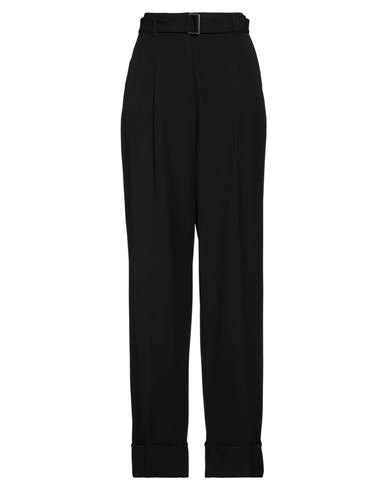 Luisa Cerano Woman Pants Black Size 10 Polyester, Viscose, Elastane