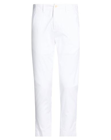 Gaëlle Paris Pantalones Hombre Blanco 46,48 Hombre