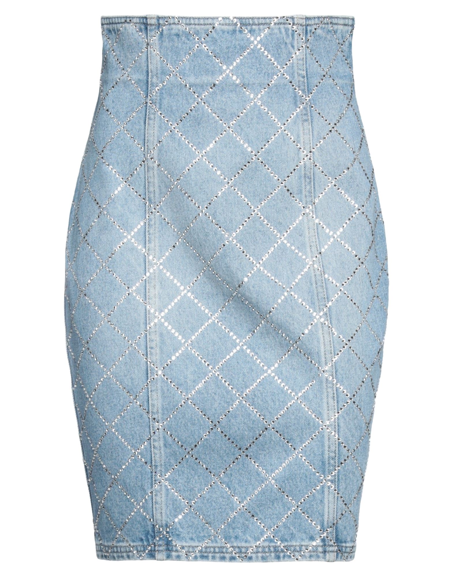 BALMAIN BALMAIN BOTTOMWEAR Denim φούστα