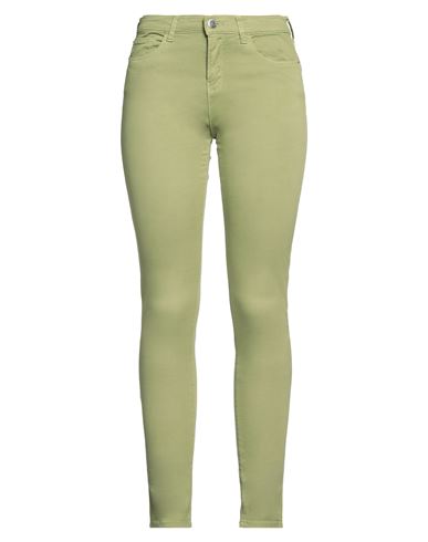 Emporio Armani Woman Pants Military Green Size 31 Cotton, Viscose, Elastane