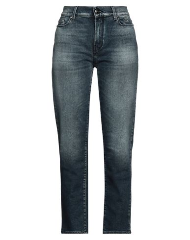 Karl Lagerfeld Woman Jeans Blue Size 26 Cotton, Elastane
