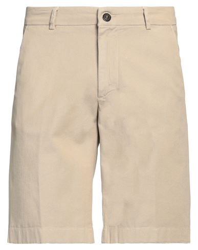 Trussardi Man Shorts & Bermuda Shorts Beige Size 44 Cotton, Elastane