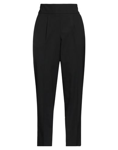 Peserico Woman Pants Black Size 6 Polyester, Viscose, Elastane