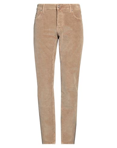 Jacob Cohёn Man Pants Sand Size 35 Cotton, Modal, Elastane, Polyester In Beige