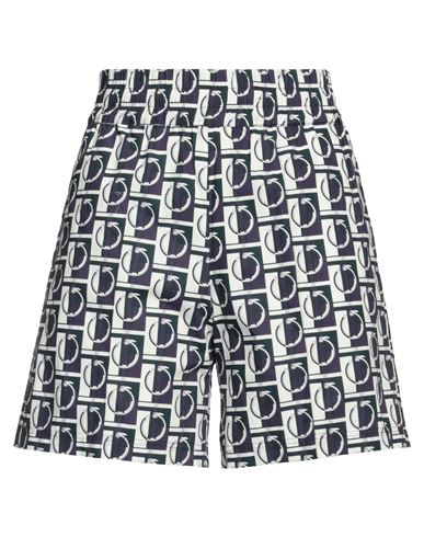 Trussardi Woman Shorts & Bermuda Shorts Purple Size 10 Cotton