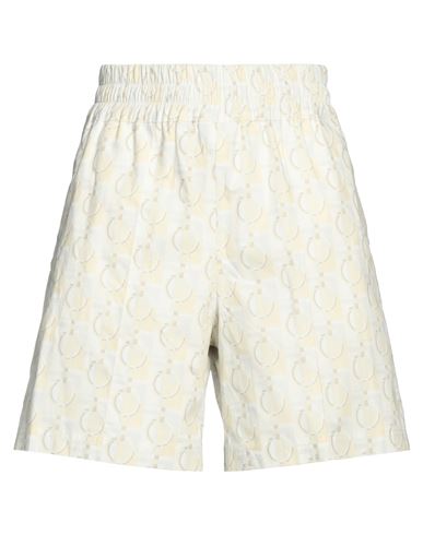Trussardi Woman Shorts & Bermuda Shorts White Size 10 Cotton
