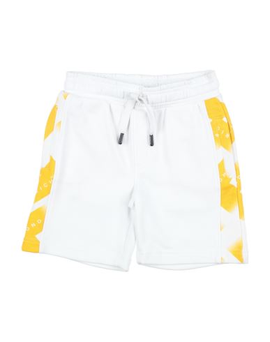 John Richmond Toddler Boy Shorts & Bermuda Shorts White Size 4 Cotton In White
