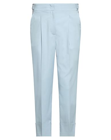 Peserico Man Pants Sky Blue Size 26 Polyester, Viscose, Elastane