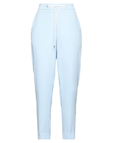 Peserico Easy Woman Pants Light Blue Size 6 Polyester, Cotton