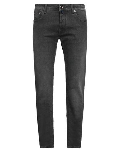 Jacob Cohёn Man Jeans Black Size 35 Cotton, Elastane, Polyester