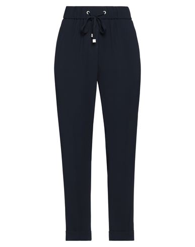 Shop Peserico Woman Pants Midnight Blue Size 6 Polyester, Cotton