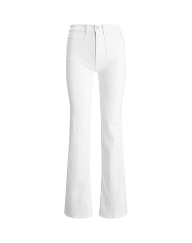 Shop Polo Ralph Lauren Bootcut Jean Woman Jeans White Size 29 Cotton, Elastane