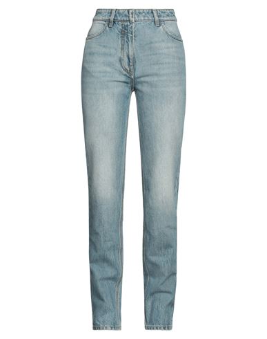 GIVENCHY GIVENCHY WOMAN JEANS BLUE SIZE 8 COTTON