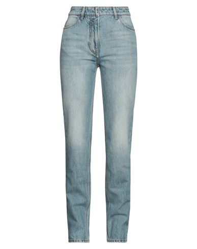 Givenchy Woman Denim Pants Blue Size 30 Cotton In Blue