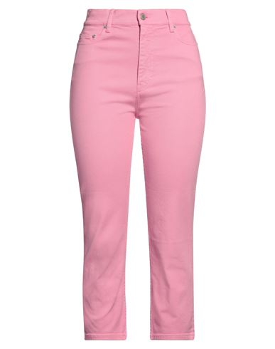 Ami Alexandre Mattiussi Woman Jeans Pink Size 29 Cotton, Elastane