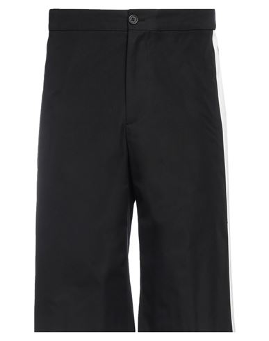 Alexander Mcqueen Man Shorts & Bermuda Shorts Black Size 36 Cotton