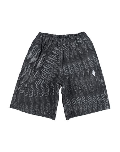 Shop Marcelo Burlon County Of Milan Marcelo Burlon Toddler Boy Denim Shorts Lead Size 6 Cotton, Polyester In Grey