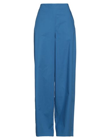 Roberto Collina Woman Pants Pastel Blue Size M Cotton In Blue