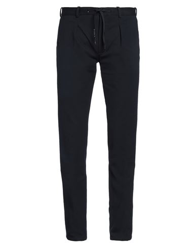 Circolo 1901 Man Pants Navy Size 36 Cotton, Elastane In Navy