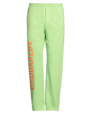 Dsquared2 Man Pants Green Size L Cotton In Green