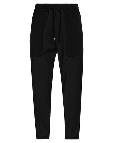 Paolo Pecora Man Pants Black Size 32 Polyester, Wool, Elastane