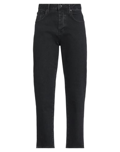 Shop Armani Exchange Man Jeans Black Size 33 Cotton, Elastane