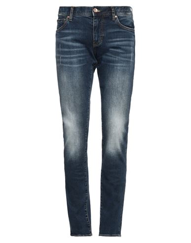 Armani Exchange Man Jeans Blue Size 28 Cotton, Elastane