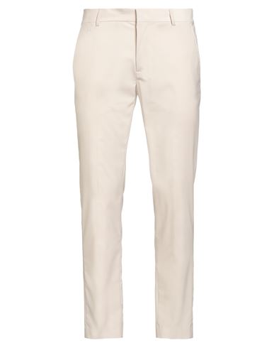Grey Daniele Alessandrini Man Pants Off White Size 38 Polyester, Viscose, Elastane In White