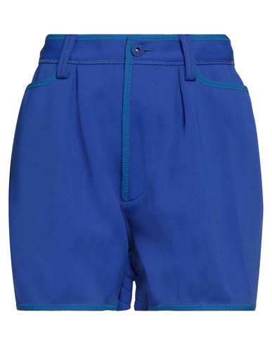 Dsquared2 Woman Shorts & Bermuda Shorts Bright Blue Size 2 Polyamide, Elastane, Polyester